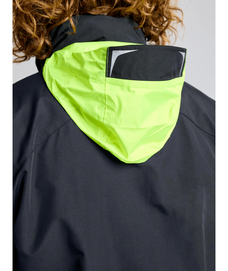 SLAM WARM HOODED JACKET BLACK