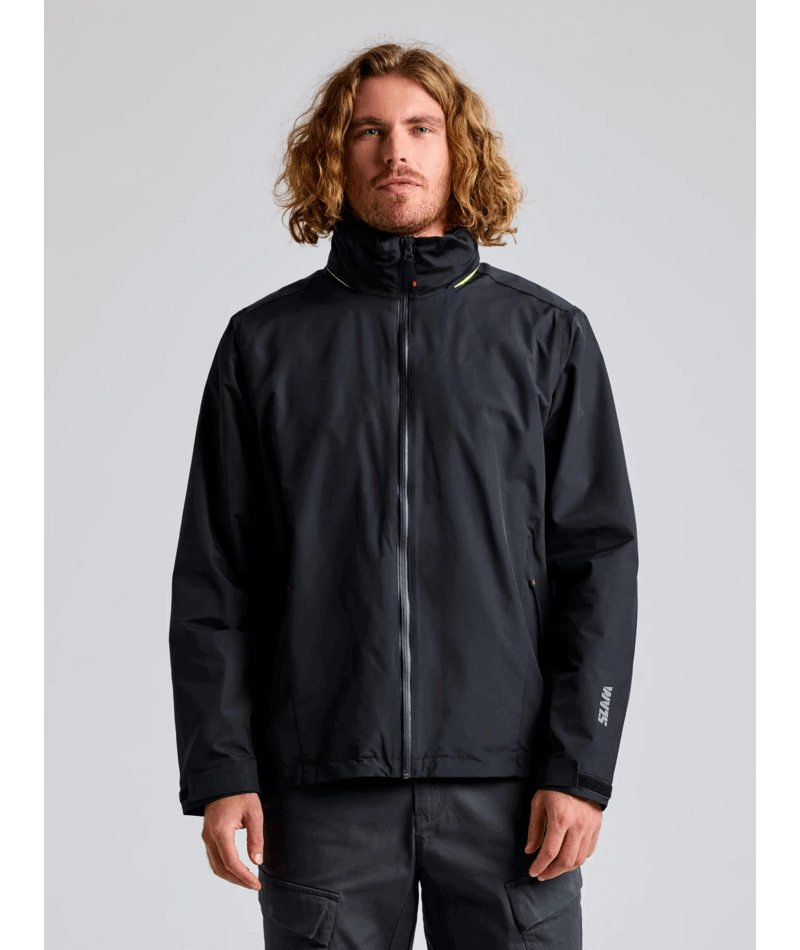 SLAM DECK FLEECE FULL ZIP TOP - BLACK INK