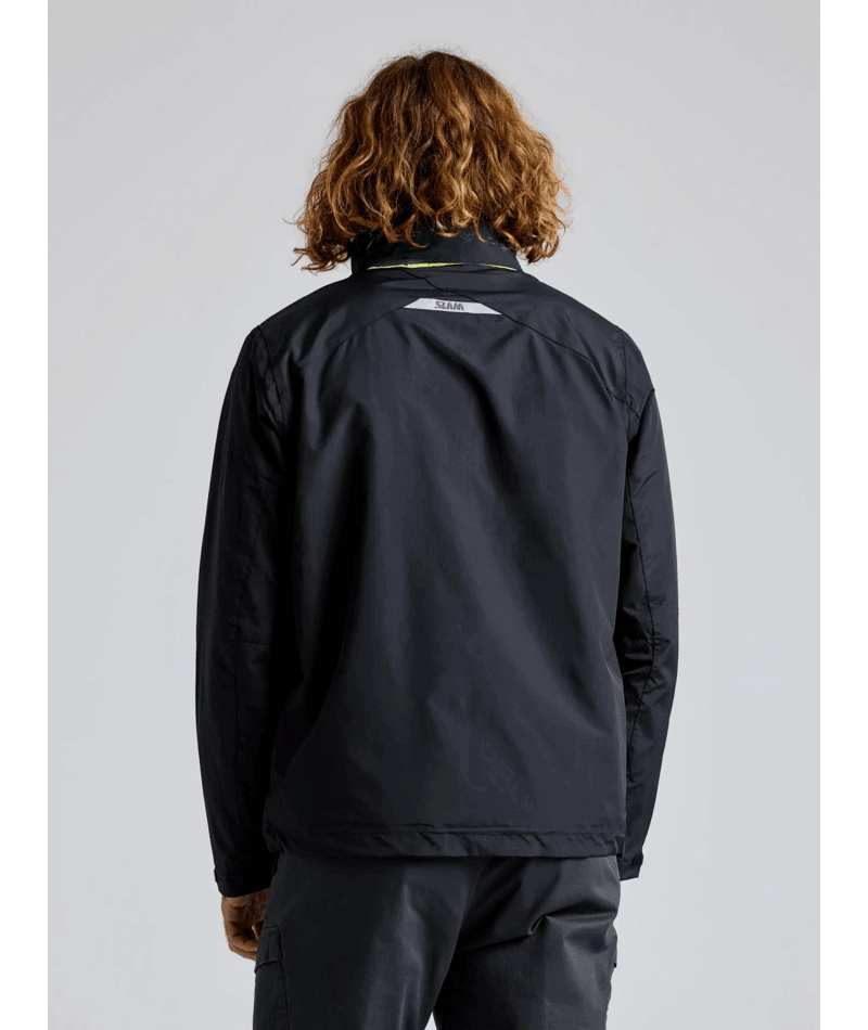 SLAM DECK FLEECE FULL ZIP TOP - BLACK INK