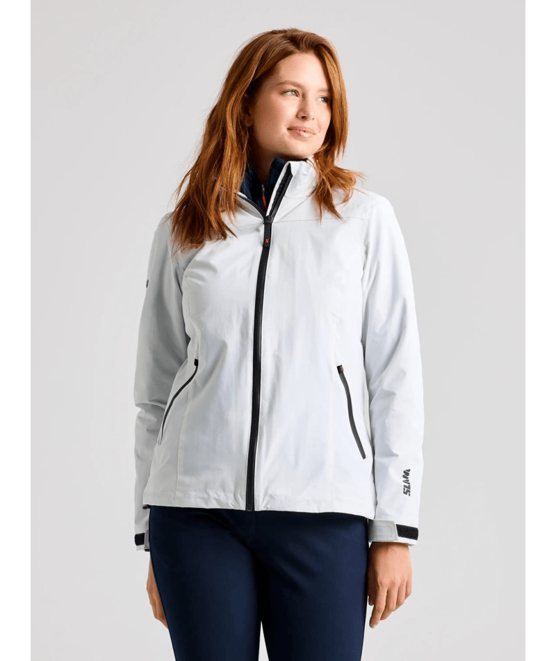 SLAM CREW WOMEN'S WARM HOODED JACKET OFF WHITE