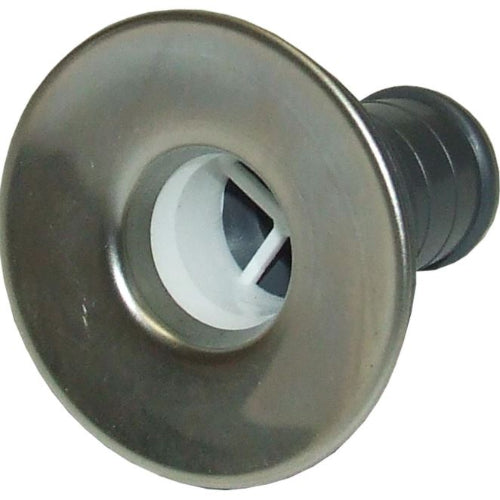 AG SS Top Sink Waste Straight 3/4" Hose