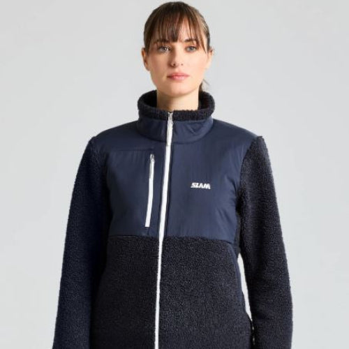 SLAM ALTURA WS FZ FLEECE Women’s thermal technical fleece NAVY