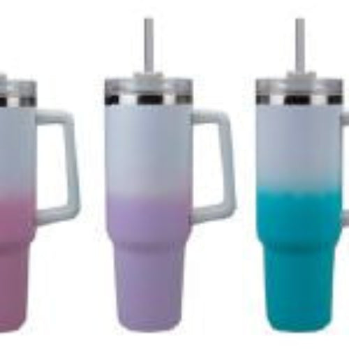 B&Co - 40oz Double Wall Drinking Cup COLOUR FADE STANLEY DUPES