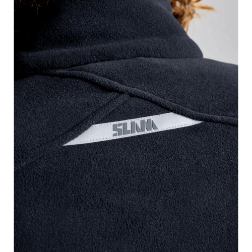“Back view of SLAM Deck Fleece – breathable, moisture-managing performance fleece for sailing and outdoor wear