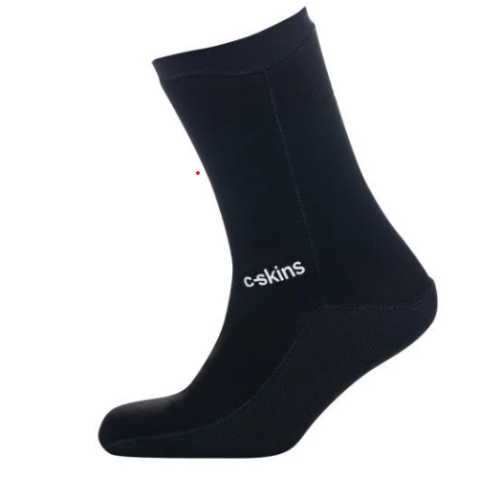 C Skins Swim Research Freedom 4mm Swim Socks - Black