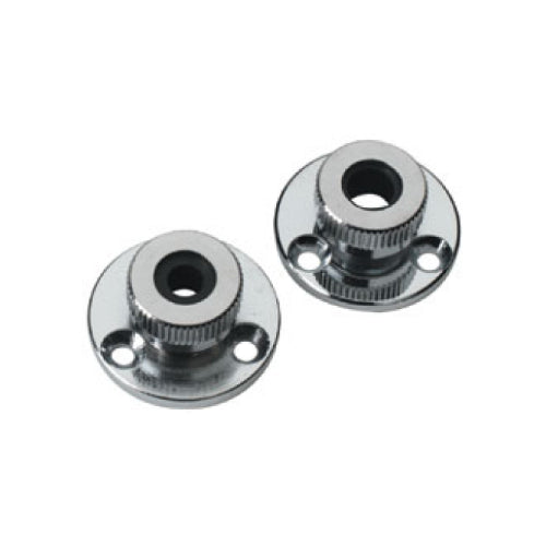 Cable Gland Chrome plated brass. 8mm 