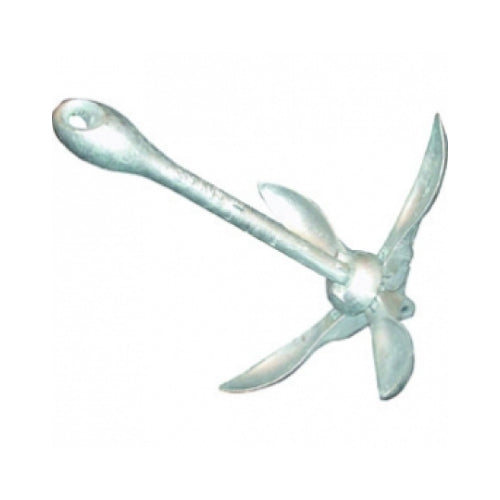 Folding Grapnel Anchor - Galvanised 2.5kg