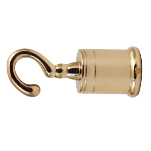 Create a customized handrail using synthetic Hemp rope. Be sure to take into account the mid-drop when measuring the distance. T