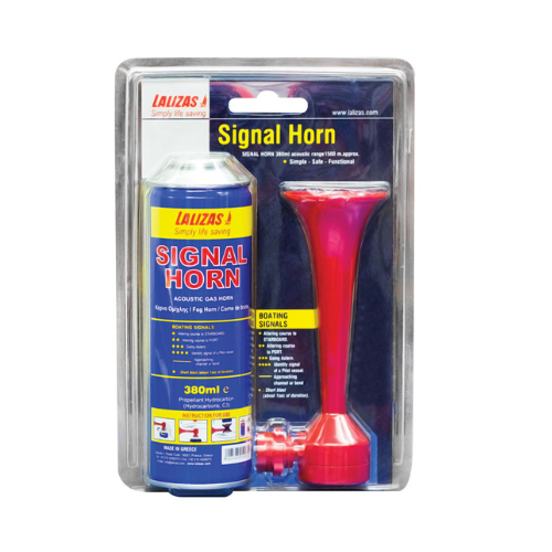 Lalizas acoustic gas signal horn, with a range of 1500 metres.