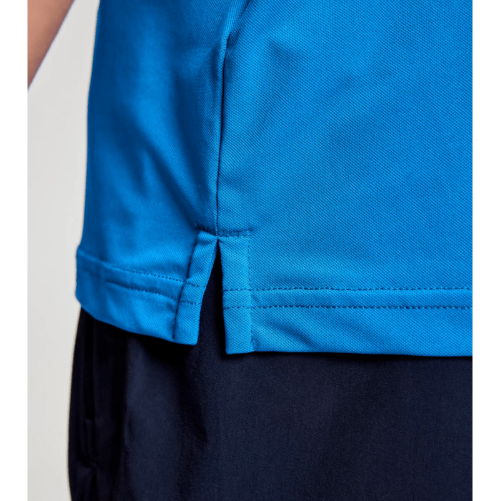 Lightweight SLAM TECH PIQUÉ POLO EVO with antibacterial treatment and UPF protection for sun-safe activities.