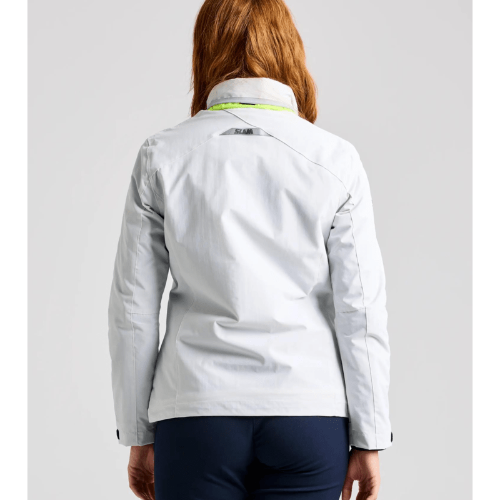 Off White SLAM Crew Women’s Jacket – waterproof, breathable, windproof jacket with ghost pocket, high-visibility hood, and smooth zipper operation.