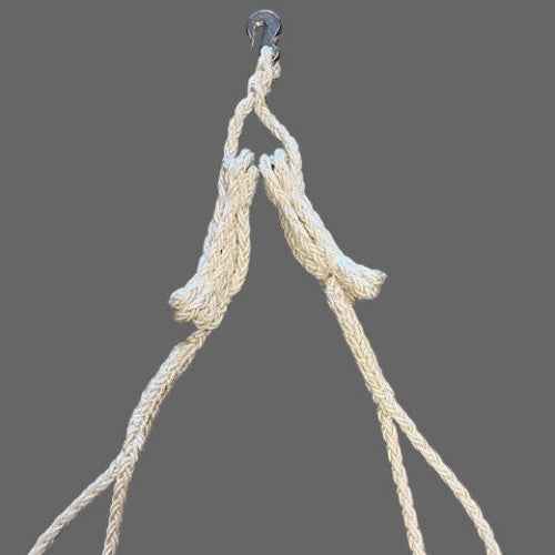 Premium Kingfisher anchor snubber with 8mm stainless chain hook, 14mm nylon octoplait rope, and 3m V bridle.