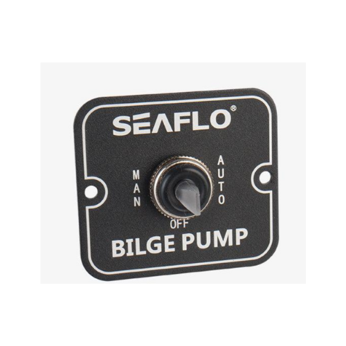 SEAFLO BILGE SWITCH PANEL 3-WAY PANEL SWITCH 12V & 24V