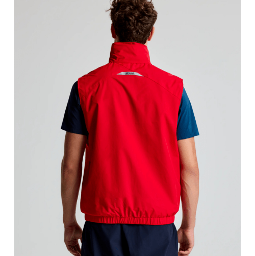 SLAM CREW VEST – windproof marine vest with Thermocontrol technology, ideal for layering in variable weather.