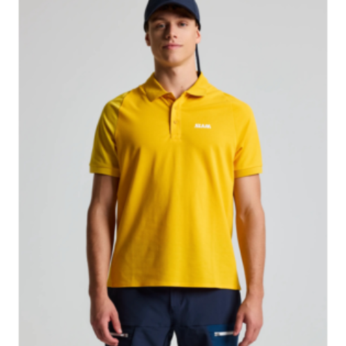 SLAM OD DRIRELEASE POLO SS – versatile polo with stretch and quick-dry technology for active lifestyle wear.