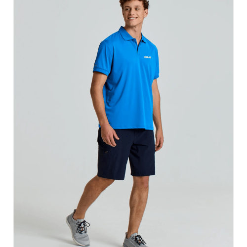 SLAM TECH PIQUÉ POLO EVO SS – polo combining style and performance with UV protection and breathable fabric.