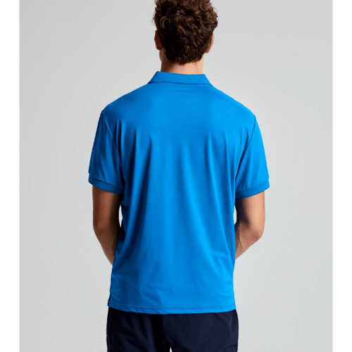 SLAM TECH PIQUÉ POLO EVO SS – regular fit polo with stretch fabric for freedom of movement and all-day comfort.