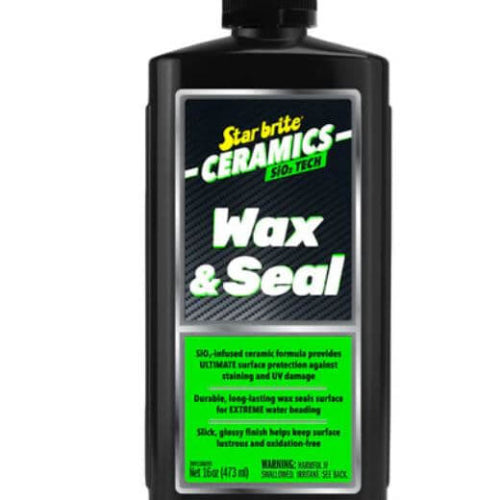 Star brite Ceramics Wax & Seal bottle – SiO2 ceramic technology for durable protection and shine