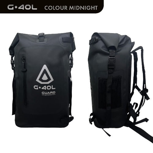GUARD® G.40L Midnight – 100% Waterproof Surfing Backpack
