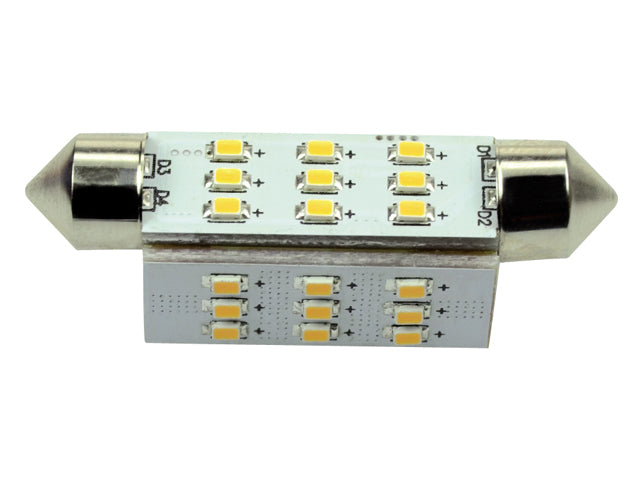 Talamex Spare Light Bulbs - Super LED Festoon Light - 27 x SMD