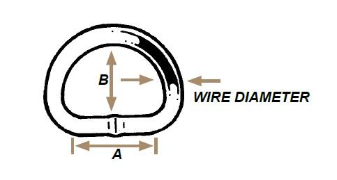 316 Stainless Electro-Polished D Ring