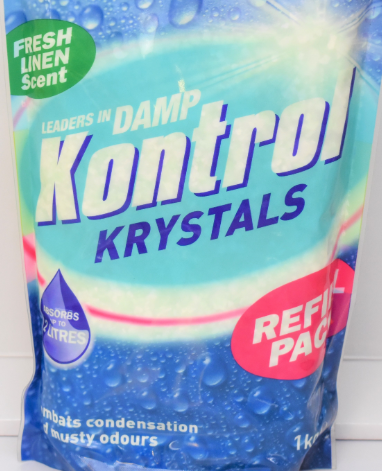 kontrol refil pack hygroscopic flakes of calcium chloride2.5kg/5L moisture control
