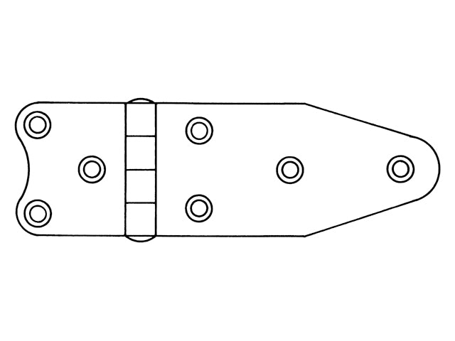 Stainless Steel DECORATIVE MARINE AISI 304 Hinge