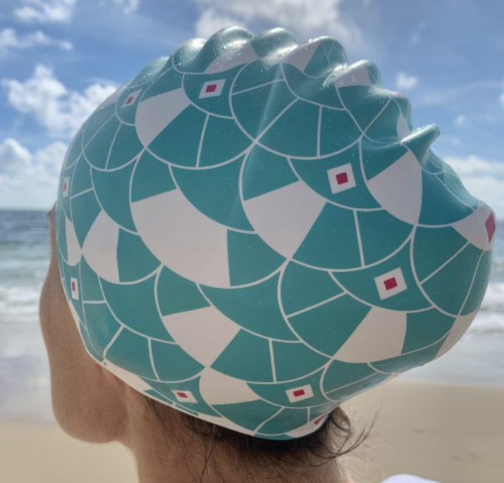 scorpia silicone swim caps