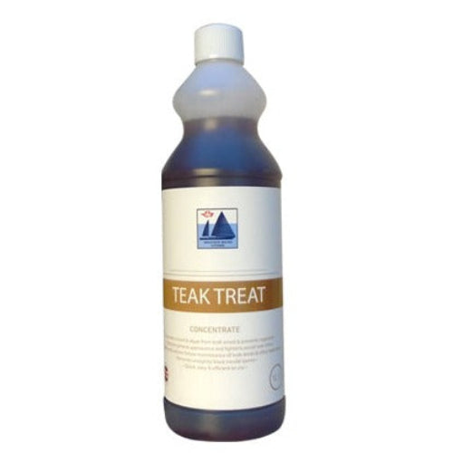 Teak Treat is a clever wood treatment chemical designed to both eradicate and then prevent mould and algae growth on teak boat decks.
Wessex Chemical Factors products are all formulated and produced in the UK.