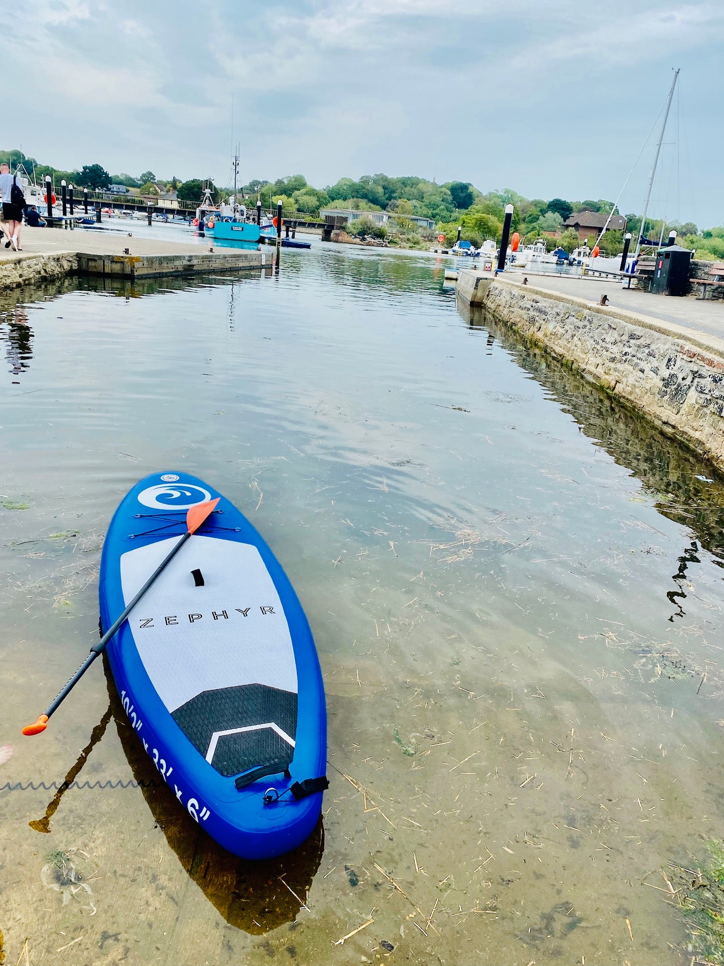 ZEPHYR - SUP 10'2" Inflatable Stand Up Paddle Board with Accessories (EXCLUSIVE TO YACHTMAIL)made by typhoon