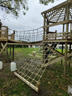 How Yachtmail’s Andy Engineers Rope Bridges and Cargo Nets for Mr. Treehouse
