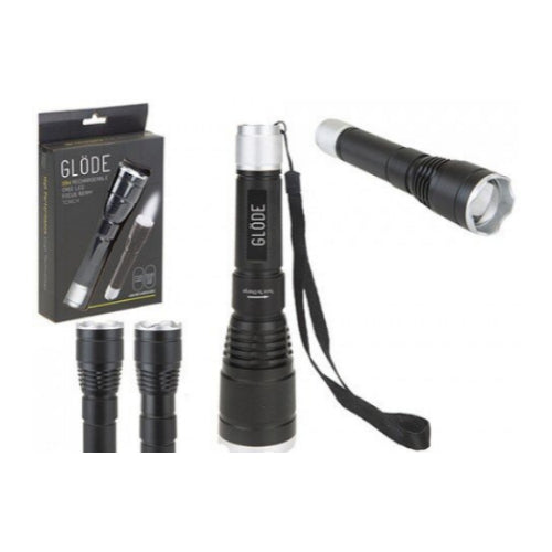 10W Rechargeable Cree Focus Beam Flashlight