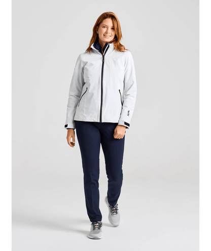 SLAM CREW WOMEN'S WARM HOODED JACKET OFF WHITE