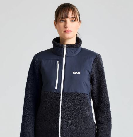 SLAM ALTURA WS FZ FLEECE Women’s thermal technical fleece NAVY