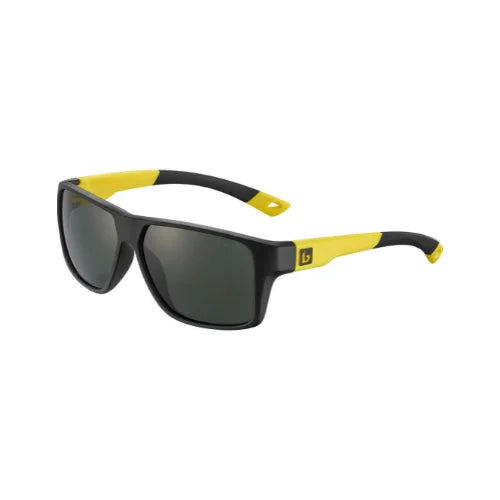 Bollé - "BRECKEN" Floatable Sunglasses - Yellow/Black - Grey Polarised Lens