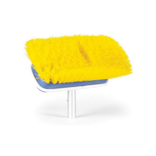 Camco Yellow Medium Deck Brush - For Textured Surfaces