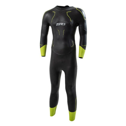 ZONE 3 - VISION MENS TRIATHALON WETSUIT BLACK/GREEN -50% OFF RRP