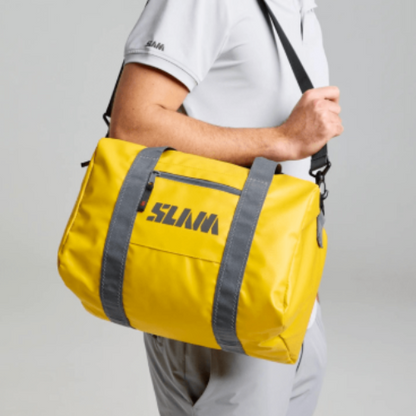 Lightweight SLAM DUFFEL BAG SMALL offering durable, weather-resistant storage for daily essentials.