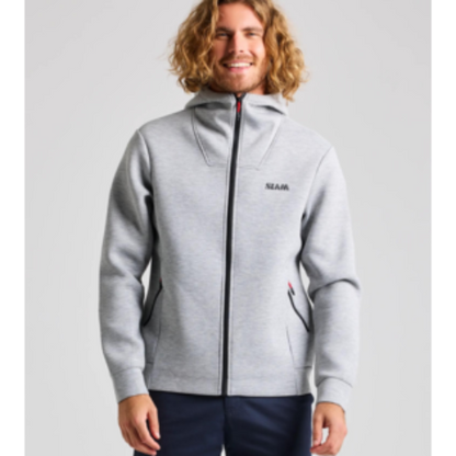 SLAM ACT Hoodie – versatile full-zip hoodie for layering, with adjustable hood and sporty design.