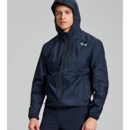 SLAM ACT Packlite Jacket – sustainable, recycled-material windbreaker with convenient packable design.