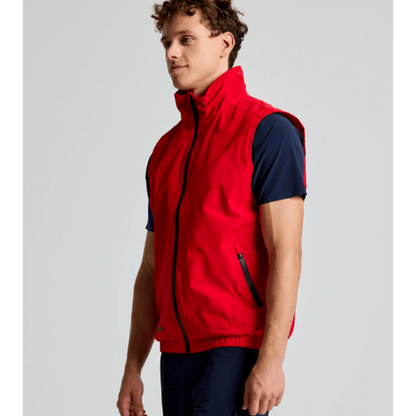 SLAM CREW VEST – waterproof, breathable, and windproof vest with Thermocontrol for layered marine performance.