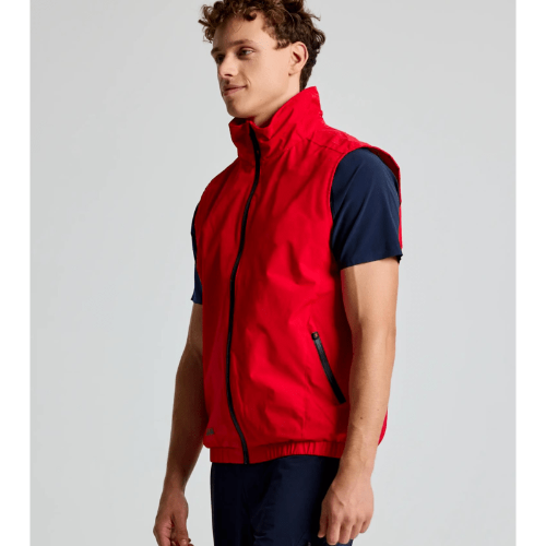 SLAM CREW VEST – waterproof, breathable, and windproof vest with Thermocontrol for layered marine performance.