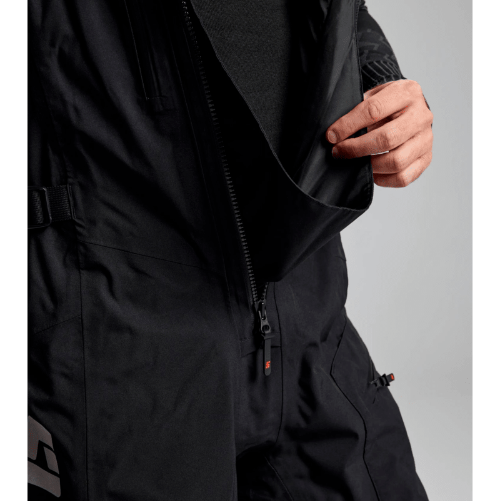 SLAM Pro Coastal Bibs – fully taped seams, 15,000mm waterproof, breathable, ergonomic knee cuts, and regular fit for comfort and layering