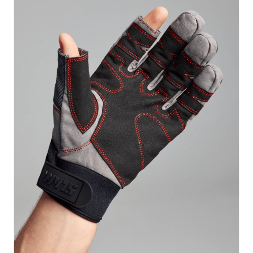 SLAM Pro Long Finger Glove – durable sailing glove with reinforced palm, flexible back, and neoprene cuff for maximum grip and comfort