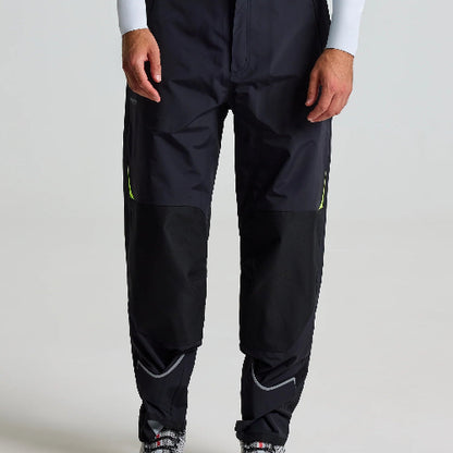 SLAM Pro Offshore Pants in Black Ink: waterproof 15,000mm, breathable 10,000gr, reinforced knees, adjustable fit, windproof, eco-friendly for serious sailors.