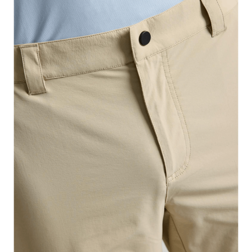 SLAM Tech Chino Shorts – classic cut, lightweight, water-repellent, quick-dry shorts with elastic waist and functional pockets