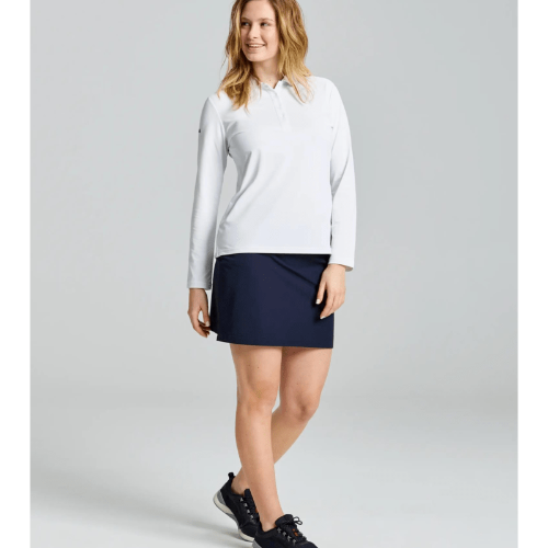 SLAM Tech Women's Skort – sporty, flexible skort with integrated shorts, quick-dry and water-repellent fabric, perfect for sailing and outdoor activities