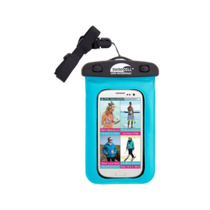 SWIMCELL phone case waterproof blue