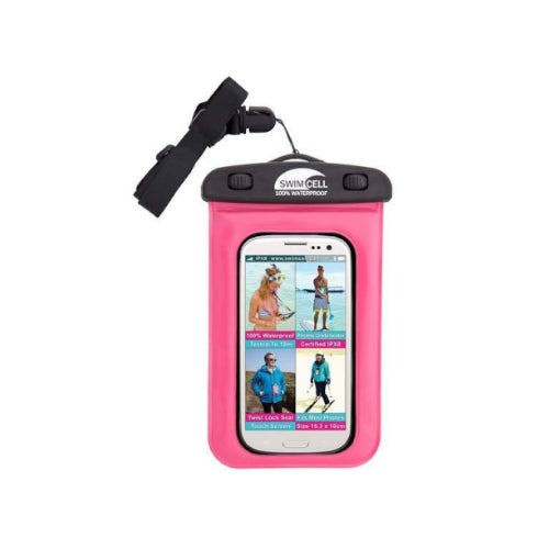 SWIMCELL phone case waterproof pink
