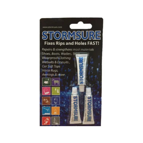stormsure flexible repair adhesive and repair kits
